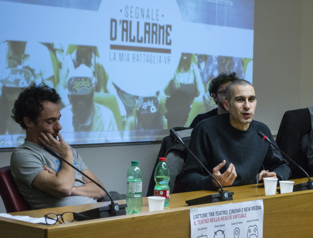 Elio Germano, Omar Rashid, Segnale d'allarme, La mia battaglia VR, teatro, vr