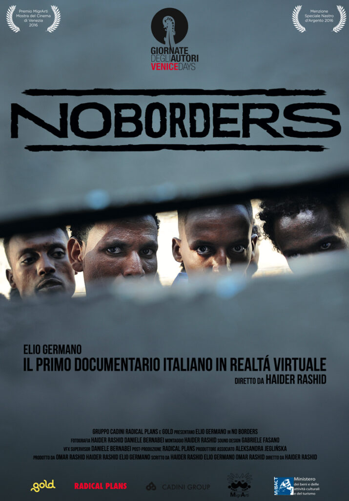 No Borders VR poster