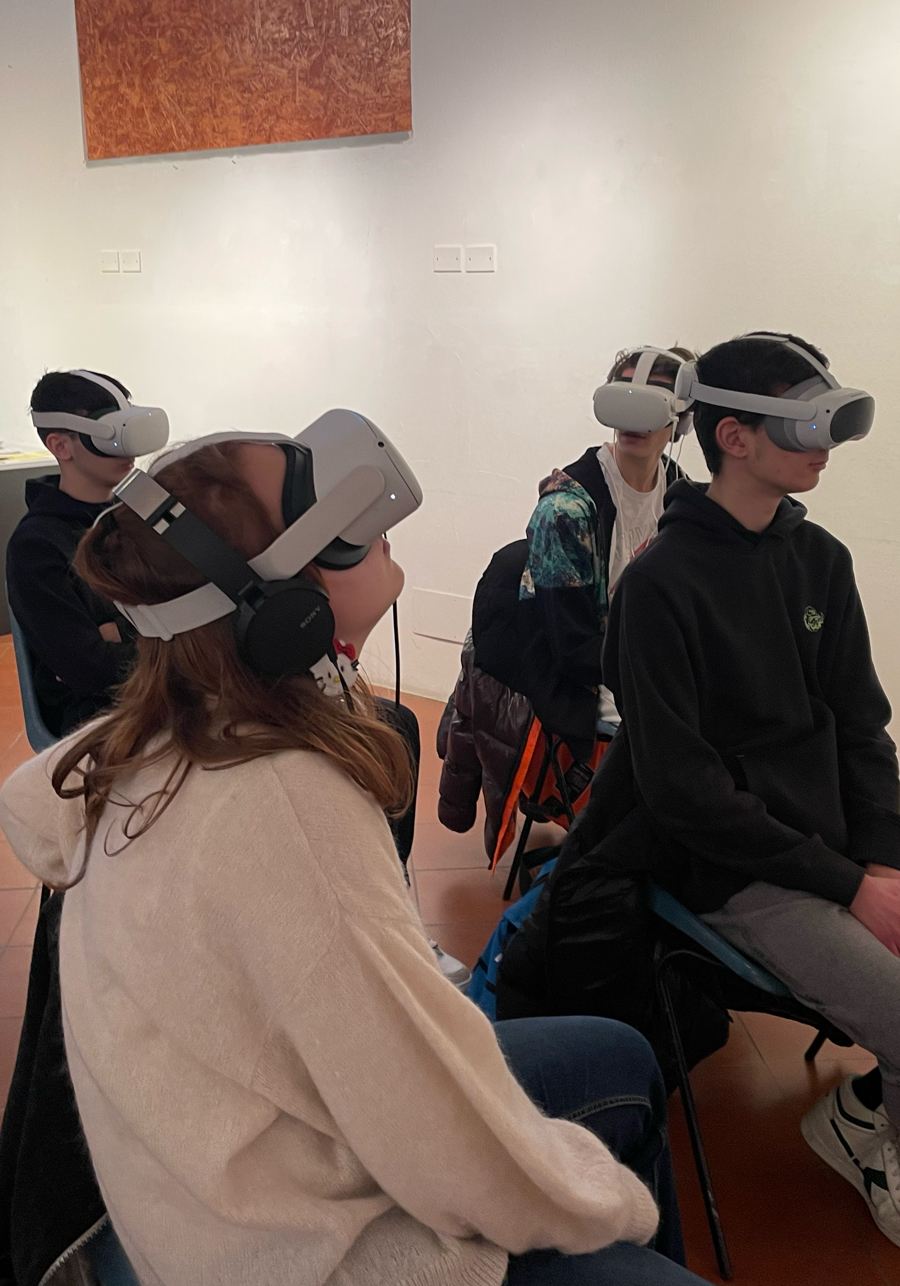 Attraverso il metaverso, VR, Corso VR