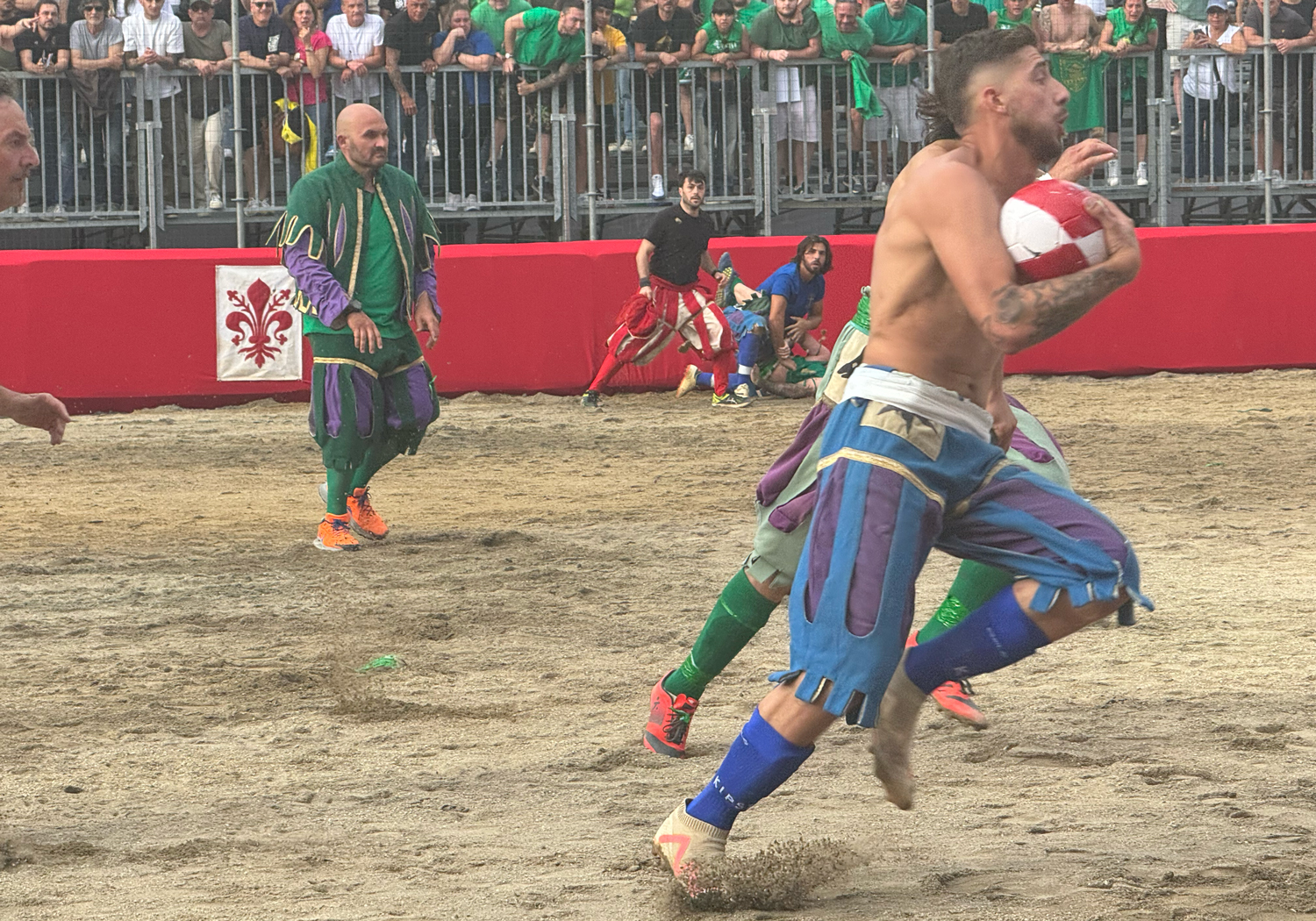 Calcio Storico Fiorentino, Omar Rashid