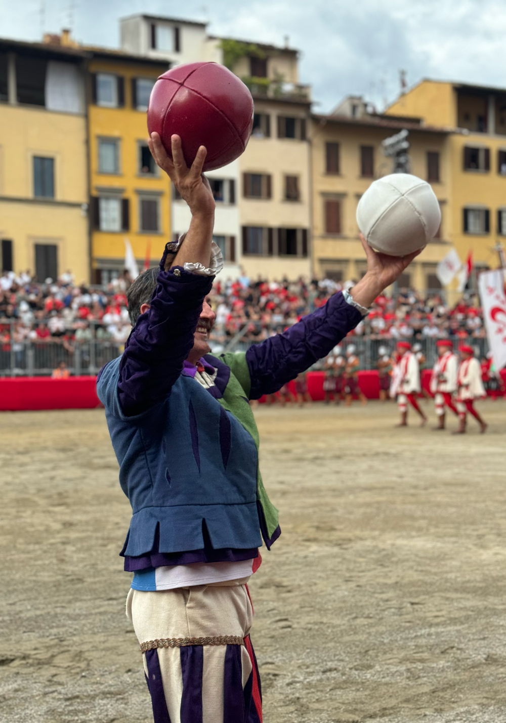 Calcio Storico Fiorentino, Omar Rashid