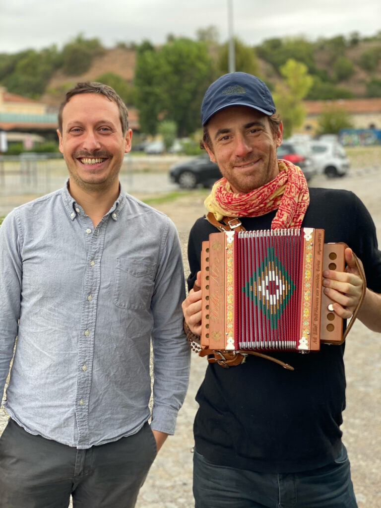 Filippo Rosso e Elio Germano