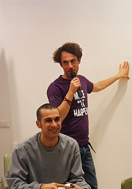 Omar Rashid e Elio Germano