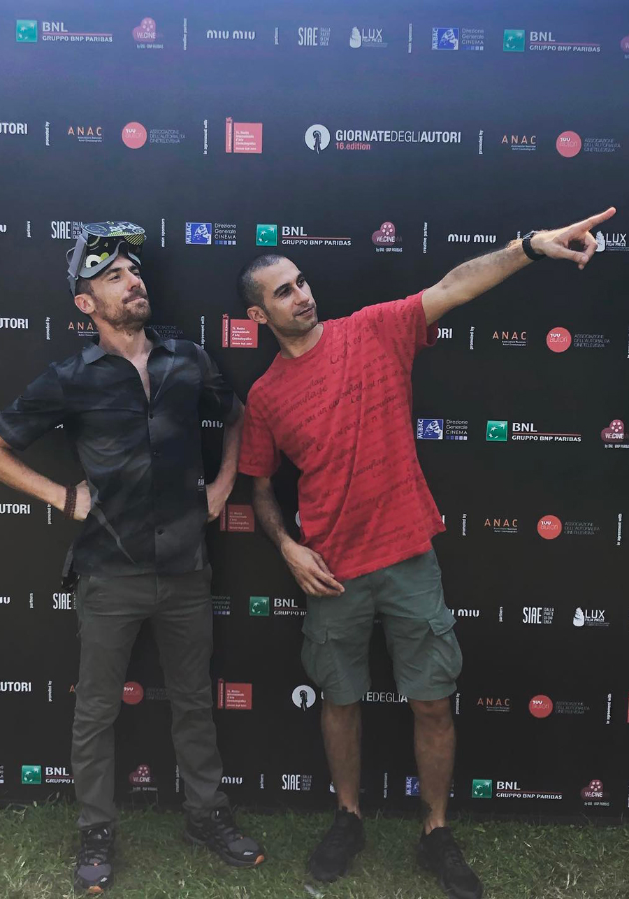 Elio Germano e Omar Rashid