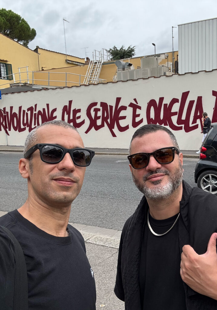 Omar e Luca e il muro di Terzani