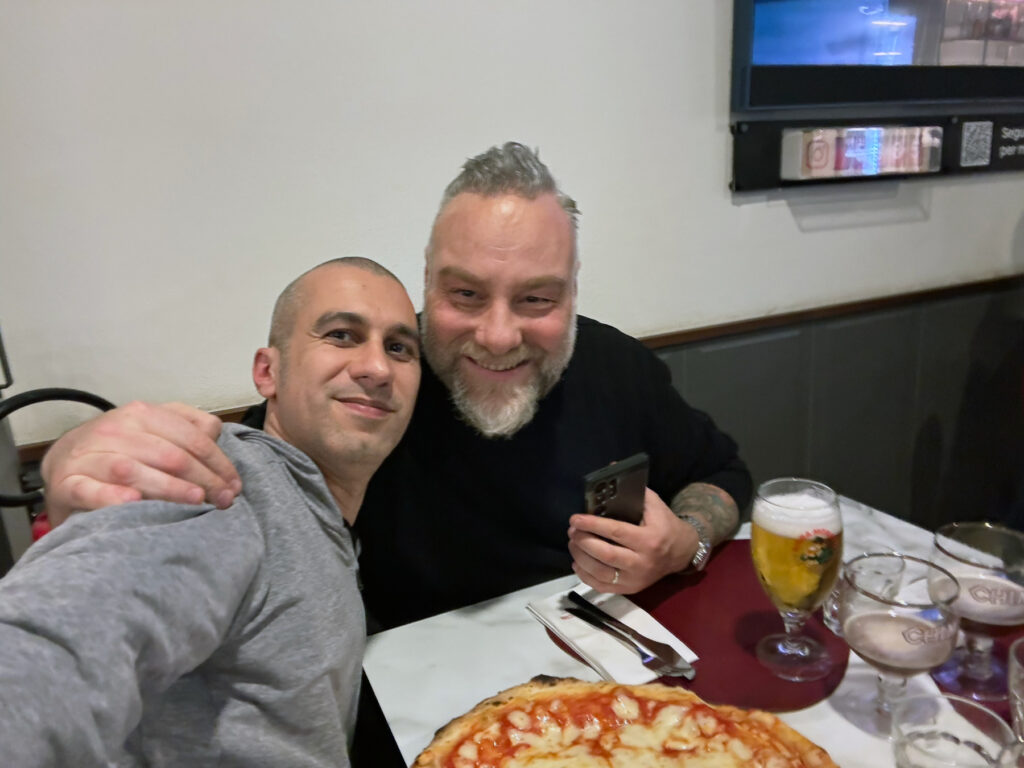 Omar Rashid e Francesco Paura Curci