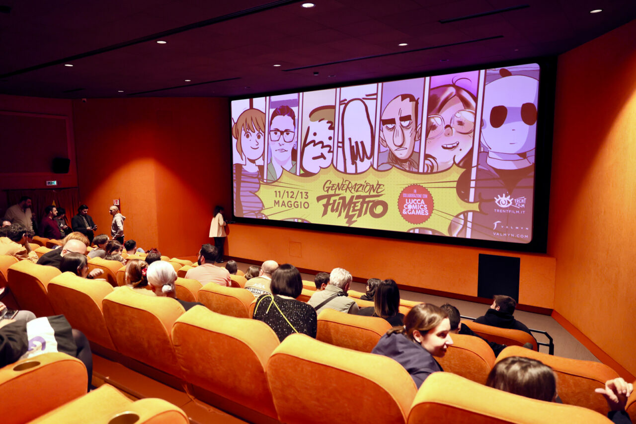Presentazione Generazione Fumetto al Cinema Barberini a Roma