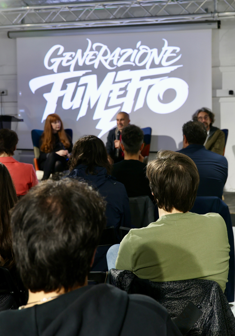 Presentazione di Generazione Fumetto al GAMM di Roma