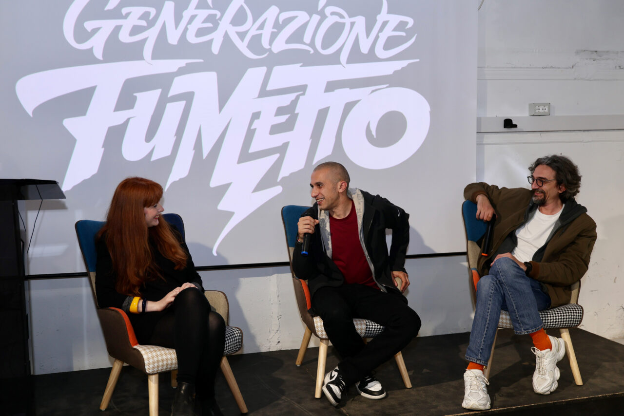 Presentazione di Generazione Fumetto al GAMM di Roma